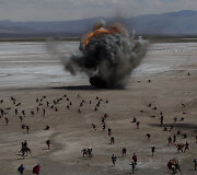 Bolivijos kariai atkartoja istorinį mū&scaron;į