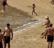 Dumbliais užter&scaron;tas paplūdimys Kanarų salose