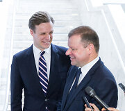 Gabrielius Landsbergis ir Saulius Skvernelis