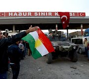 Irako kurdų kovotojai Turkijoje