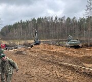 Pabradėje dingusių keturių JAV karių gelbėjimo operacija