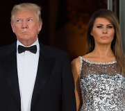 Donaldas Trumpas su žmona Melania Trump