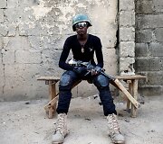 Nuo &bdquo;Boko Haram&ldquo; teroristų ginantys vietiniai Nigerijos kovotojai