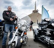 Rusų baikeriai nacionalistai nebuvo įleisti į Lenkiją