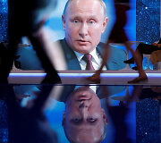 Vladimiras Putinas kalba Sankt Peterburgo tarptautiniame ekonomikos forume