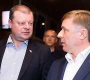 Saulius Skvernelis ir Ramūnas Karbauskis