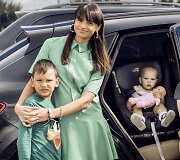 Ieva Mackevičienė su vaikais