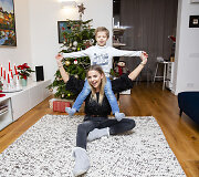 Vaida Skaisgirė su sūnumi Atu