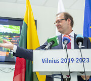 Darbo partijos kandidato į Vilniaus miesto merus Viktoro Uspaskicho spaudos konferencija