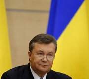 Viktoras Janukovyčius spaudos konferencijoje