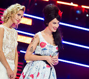 Indrė Kavaliauskaitė ir Augustė Vedrickaitė projekte &bdquo;Muzikinė kaukė&ldquo;