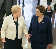 Dalia Grybauskaitė ir Loreta Graužinienė
