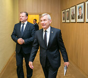Saulius Skvernelis ir Viktoras Pranckietis