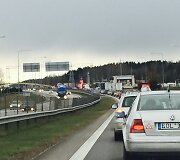 Spūstis Automagistralėje ties Kaunu