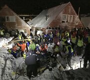 Sniego lavina Norvegijoje