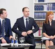 Virginijus Sinkevičius, Aurelijus Veryga, Jurgita Petrauskienė