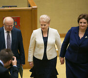 Dalia Grybauskaitė, Loreta Graužinienė, Zenonas Vaigauskas