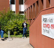 COVID-19 tyrimai Vilniaus poliklinikose