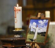 Gintautui Vy&scaron;niauskui skirtų &Scaron;v. Mi&scaron;ių akimirka