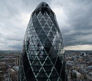 &bdquo;Gherkin&ldquo; dangoraižis Londone