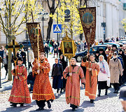 Procesija už Lietuvos stačiatikių vienybę ir karo Ukrainoje stabdymą