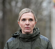 Agnė Bilotaitė lankosi Kapčiamiestyje