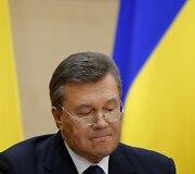 Viktoras Janukovyčius spaudos konferencijoje
