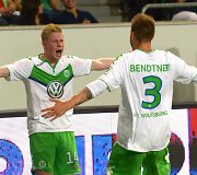 Kevinas de Bruyne ir Nicklasas Bendtneris