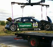 &bdquo;BMW M4 Silhouette&ldquo; (&bdquo;Hoptrans-Club Port by Jr Motorsport&ldquo;) avarija
