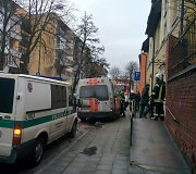 Tarnybos atvyko gelbėti degančio žmogaus