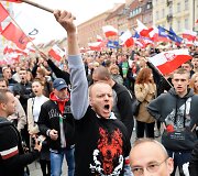 Protesto Var&scaron;uvoje akimirka