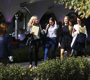 Rugsėjo 1-ąją į sostinę suplūdo moksleiviai ir studentai