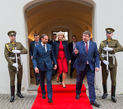 Kra&scaron;to apsaugos ministerijoje lankėsi Norvegijos kronprincas ir gynybos ministras Frank Bakke-Jensen