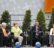 Merkel ir Obama surengė  vie&scaron;ą diskusiją Berlyne