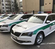 Naujieji policijos automobiliai