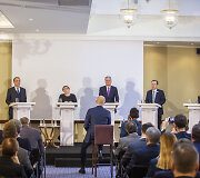 Petras Au&scaron;trevičius, Arvydas Juozaitis, Au&scaron;ra Maldeikienė, Gitanas Nausėda, Naglis Puteikis, Ingrida &Scaron;imonytė