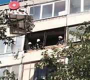 Gaisras Tuskulėnų gatvėje Vilniuje