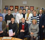 Varėnos rajono savivaldybėje pagerbti jaunieji rankininkai