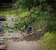 Audros padariniai Sapiegų parke ir Antakalnio kapinėse