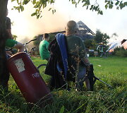 Gaisro vietoje