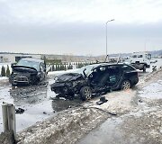 Avarija Lapių kelyje