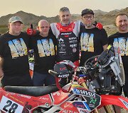 Lietuviai motociklininkai antrojo Dakaro greičio ruožo starte