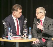 Algirdas Butkevičius ir Rimantas &Scaron;adžius
