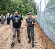 Laurynas Kasčiūnas ir Rustamas Liubajevas