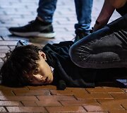 Honkonge policija susigrūmė su demokratijos &scaron;alininkais