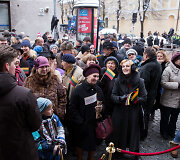Nepriklausomybės Akto pristatymo akimirka