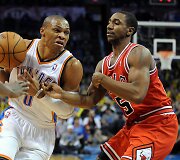Russellas Westbrookas ir Marquisas Teague
