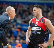 Rimas Kurtinaitis ir Chrisas Krameris