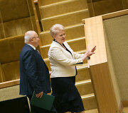 Dalia Grybauskaitė ir Zenonas Vaigauskas