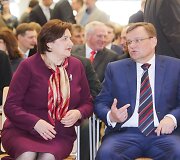 Loreta Graužinienė ir Vydas Gedvilas